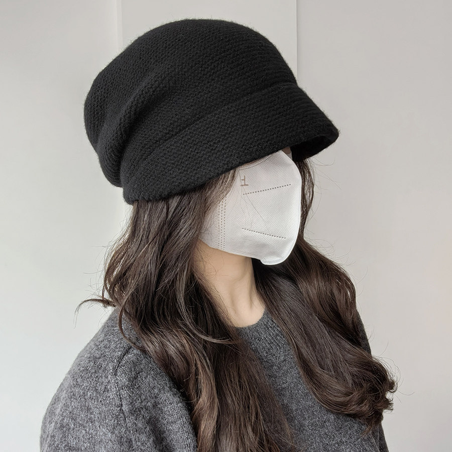 100%纯羊毛针织堆堆帽子女秋冬旅行保暖鸭舌帽显脸小毛线帽月子帽,服饰配件/皮带/帽子/围巾,帽子,淘宝优惠券,粉丝福利购,淘宝优惠卷