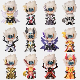 DNF地下城与勇士天空之忆妙趣盒男女鬼剑Q版手办 模型 玩具