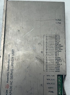 议价ASM APS30伺服驱动器 02-40348-02 REV