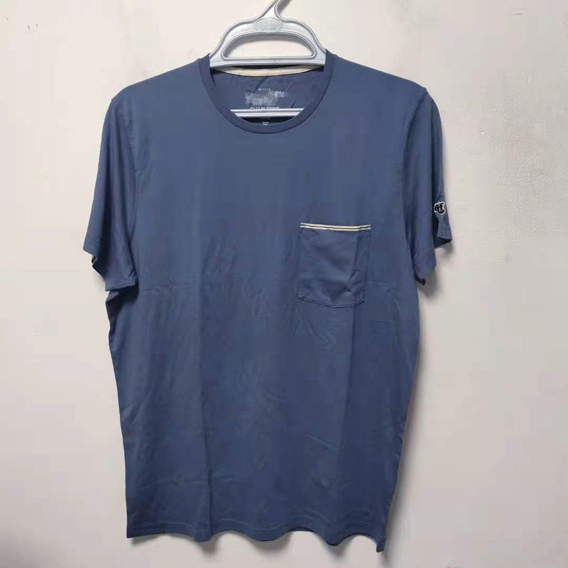 小鹿精梳棉圆领短袖t恤