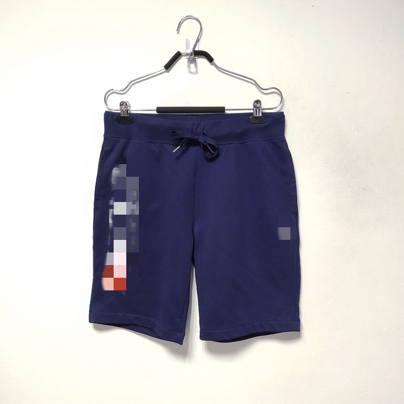 毛圈印花休闲短卫裤修身