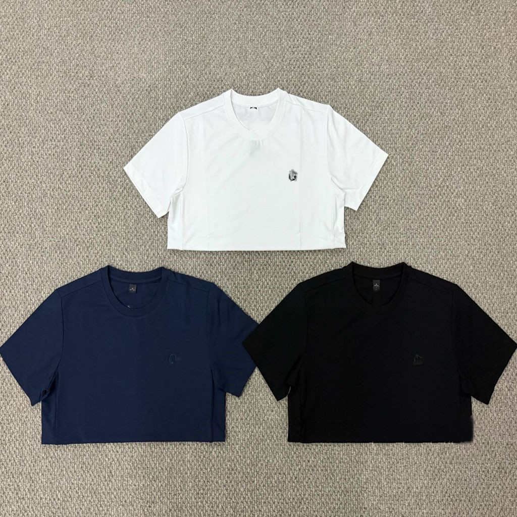 男撸撸天丝混纺运动科技面料圆领T恤