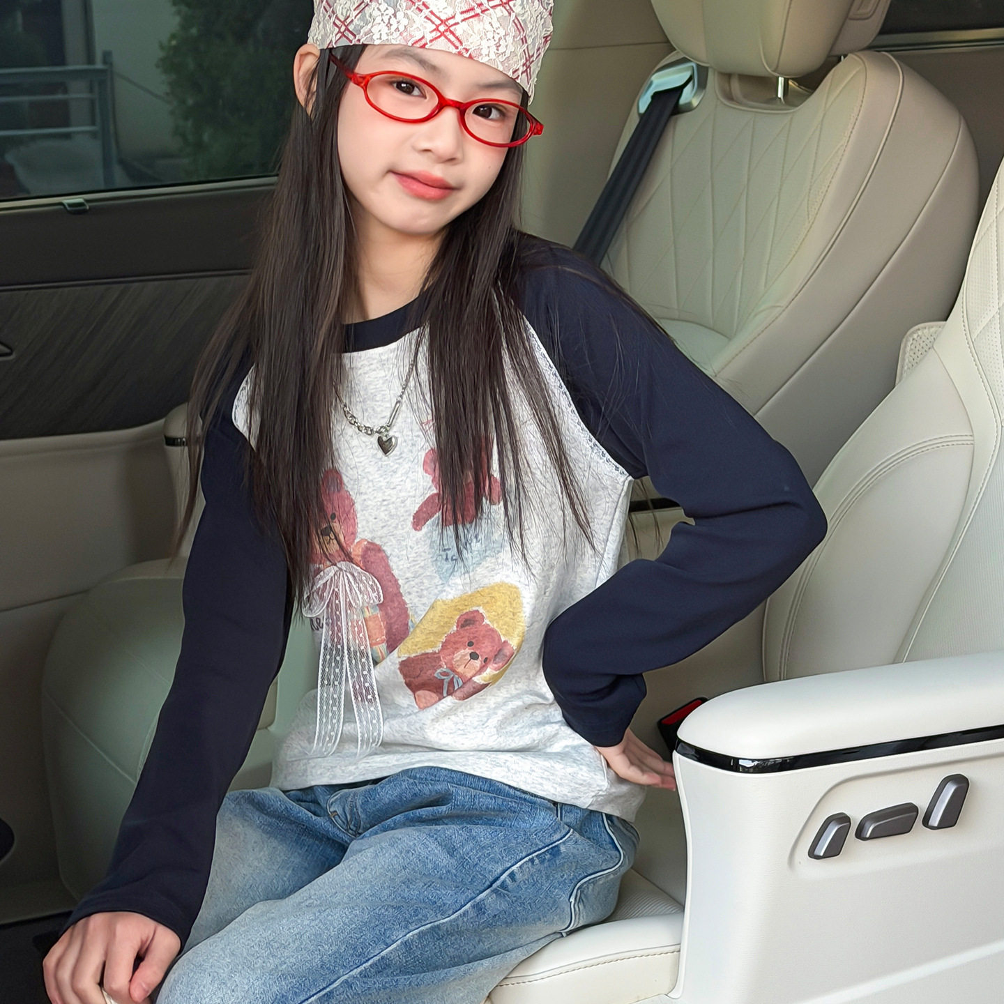 女童打底衫2026新款春秋季长袖T恤今年流行爆款女中大童上衣春装