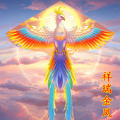 凤凰风筝2025年新款 国潮儿童微风易飞成大人专用网红潍坊高档风筝