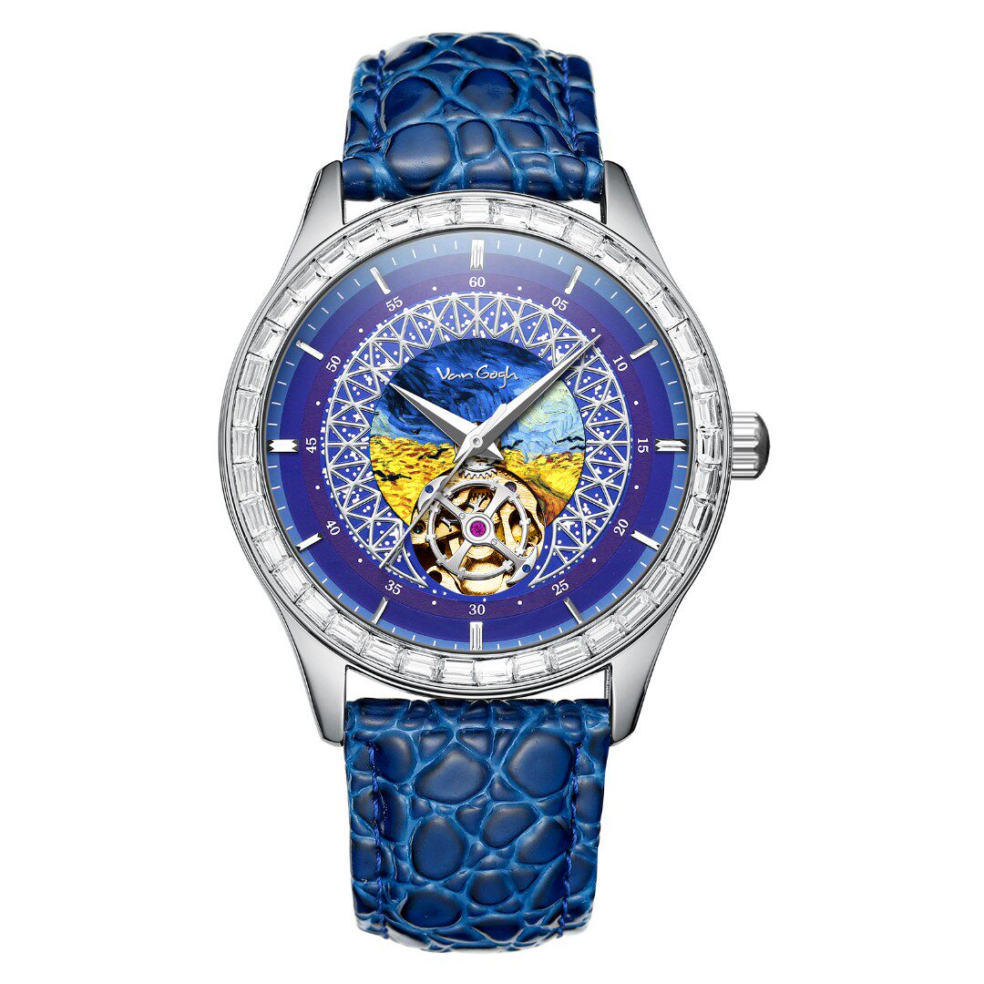 vangogh梵高手表麦田机械皮带男表m-sglb-0799
