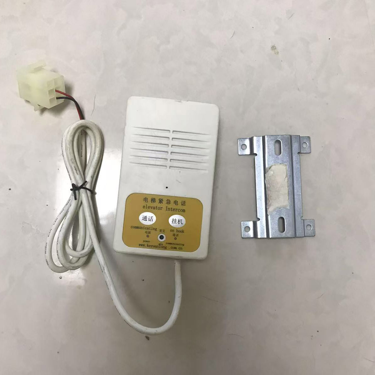 适用通力电梯底坑对讲机TW-2A科苑隆KM955477电梯配件