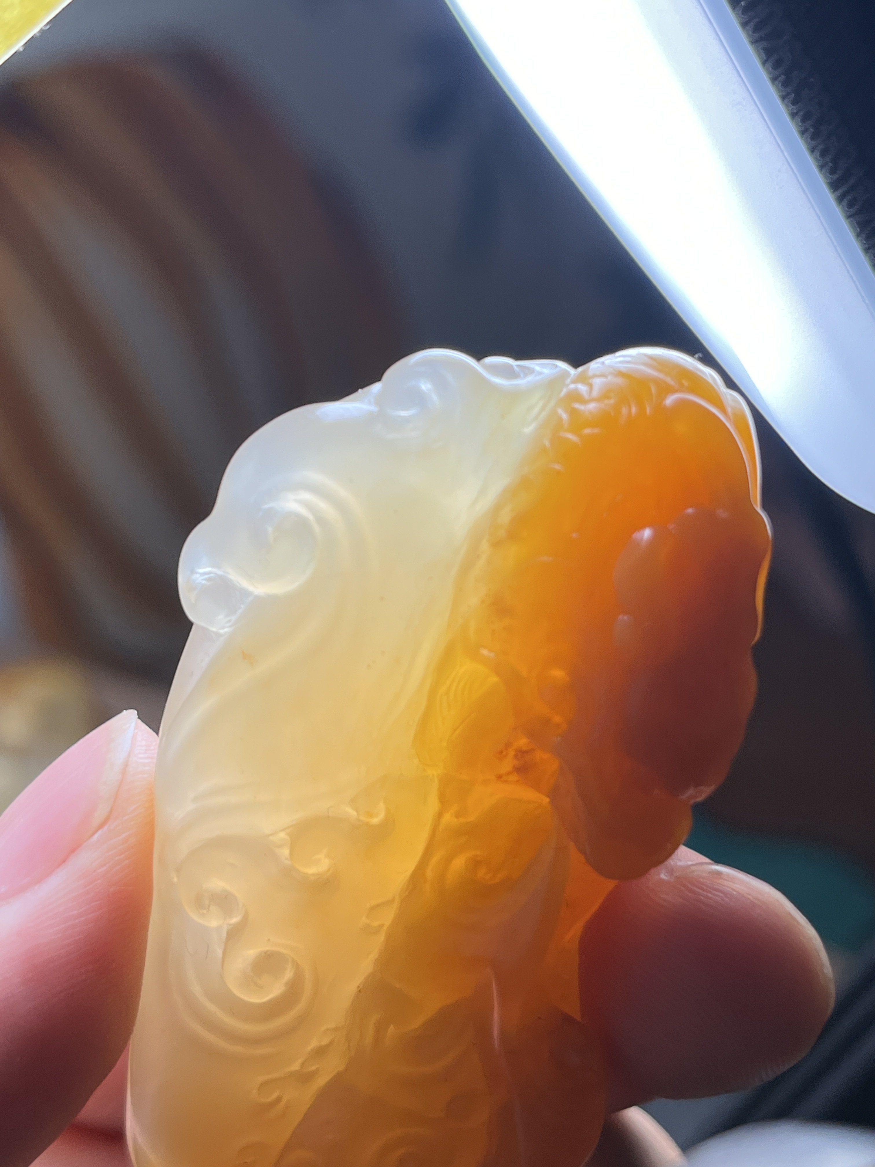 杜陵石结晶福建寿山石雕印章摆件手把玩件