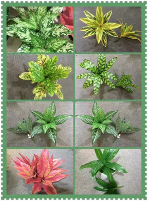 手感仿真花绿植装饰假花仿真孔雀