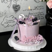 网红38女神节快乐亚克力蛋糕装 饰插件三八妇女节女王节烘焙插牌