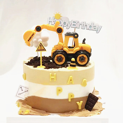 烘焙男宝宝摆件蛋糕装饰