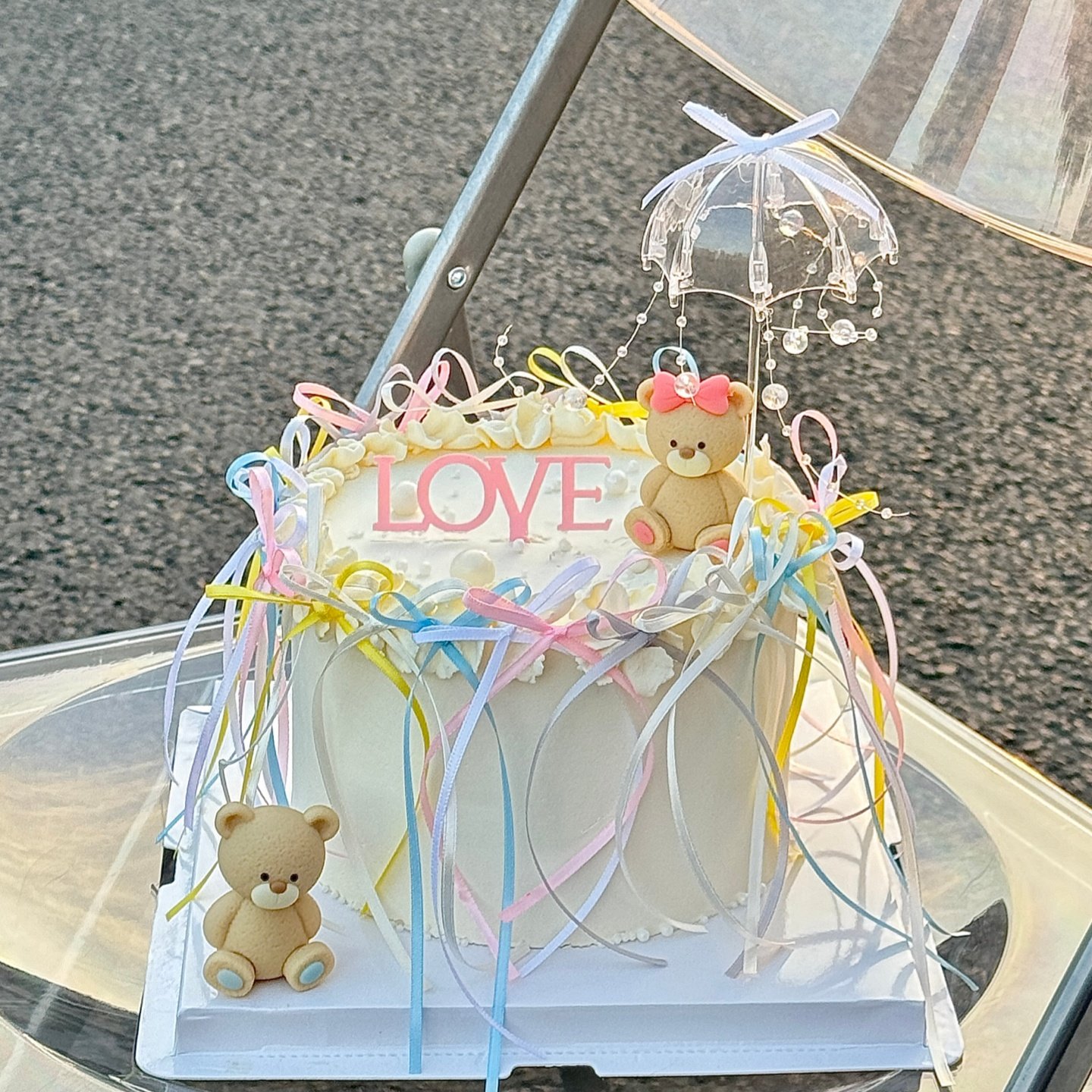 2.14情人节情侣小熊蛋糕装饰摆件LOVE亚克力插牌透明小雨伞装扮,节庆用品/礼品,节日装扮用品,淘宝优惠券,粉丝福利购,淘宝优惠卷
