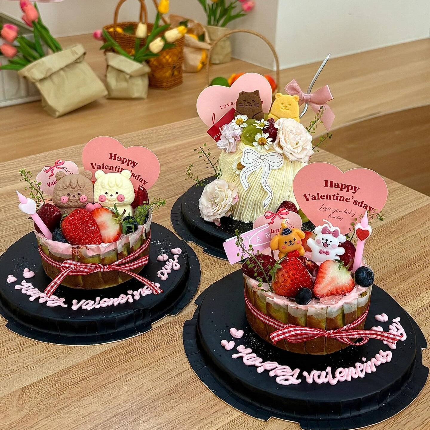 2.14网红情人节卡通小熊巴斯克蛋糕装饰摆件可爱修狗情侣告白装扮,节庆用品/礼品,节日装扮用品,淘宝优惠券,粉丝福利购,淘宝优惠卷