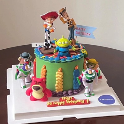 玩具总动员蛋糕装饰摆件