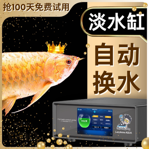 懒人水族鱼缸自动化免维护龙鱼