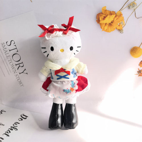 长腿kt毛绒挂件15厘米凯蒂猫着替