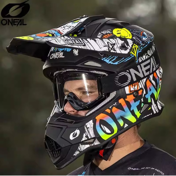 ONEAL美国摩托车头盔男女同款机车踏板骑士骑行越野头盔不带风镜