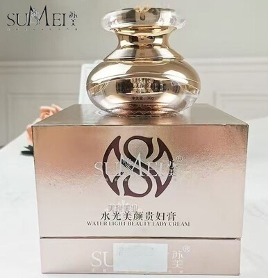 苏美水光美颜贵妇膏30g改善暗沉去黄修颜滋养白皙提亮肤色正品