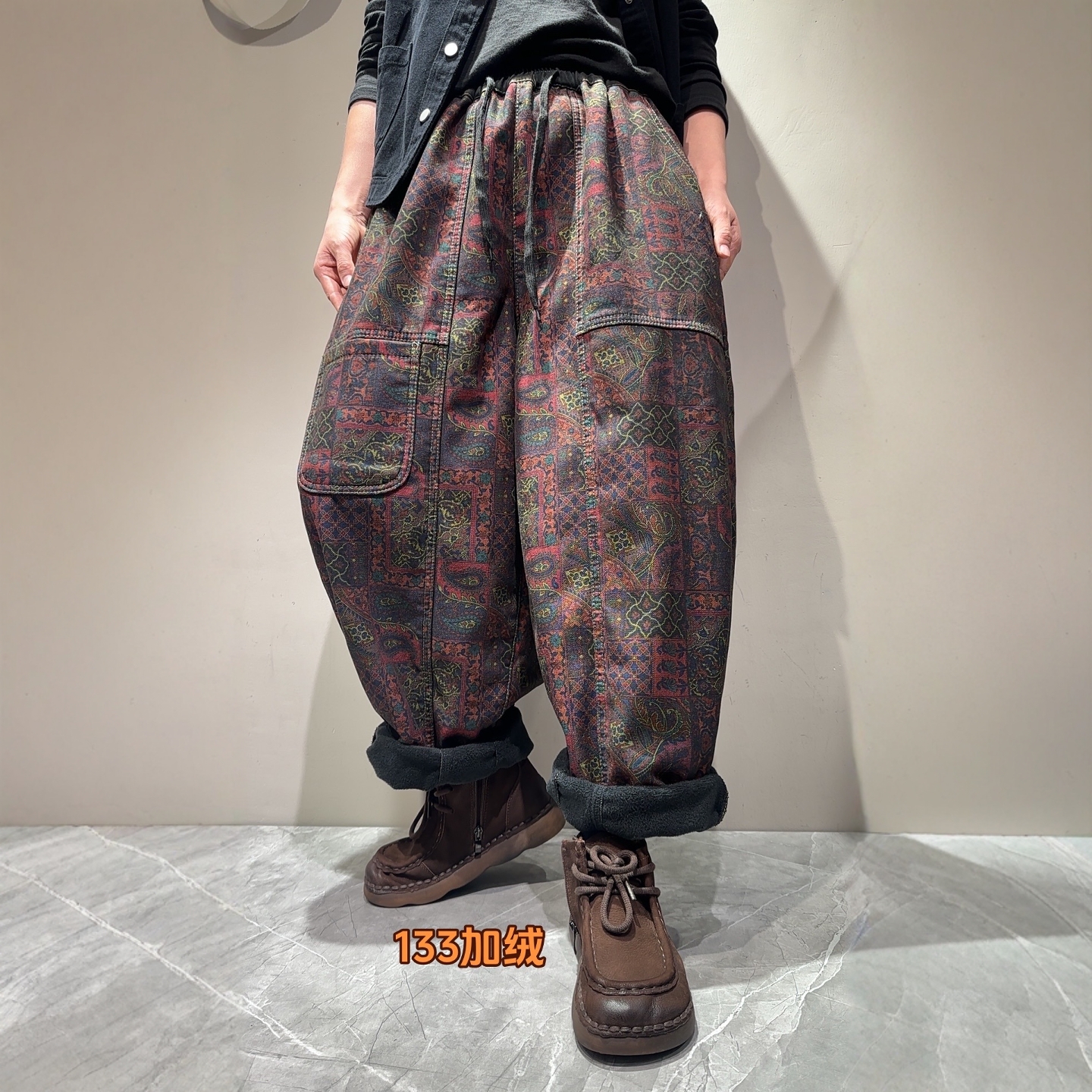 2025新款文艺复古牛仔裤