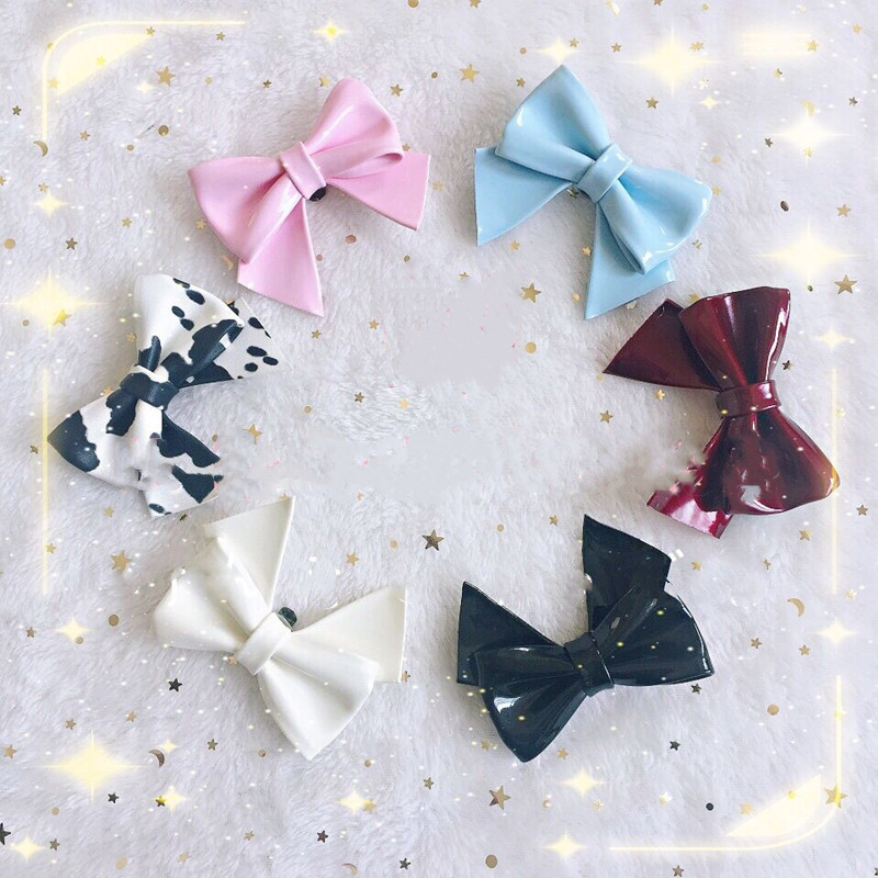手作lolita蝴蝶结百搭基础款鞋扣