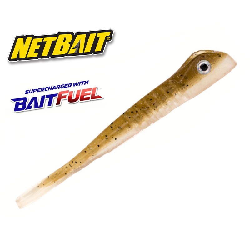 Netbait漂流浮水扁尾虫路亚假饵