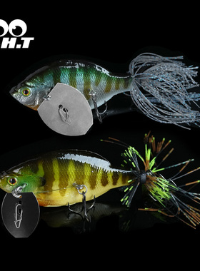 THT Tackle复合亮片路亚夜光假饵泳饵ZOE TOP鲈鱼鳜鱼胡须佬石斑