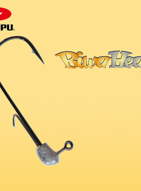 日本ZAPPU扎普BIWA-HEAD铅头钩路亚钩鲈鱼软虫蠕虫假饵钩黑坑野钓