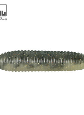 HIDEUP土豆饵虫型软饵STAGGER LAURA黑坑无铅野钓鲈鳜鱼路亚假饵