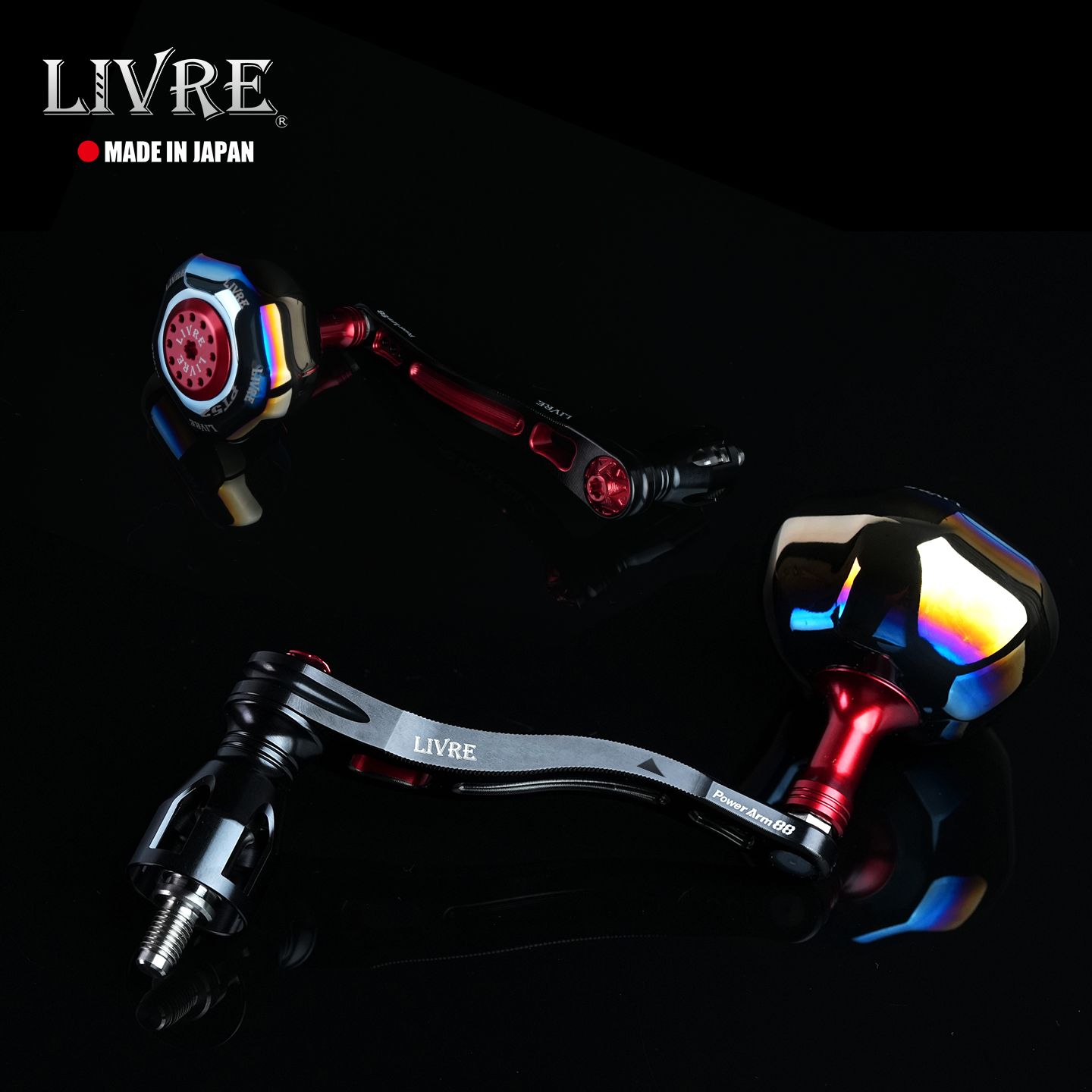LIVRE限定款摇臂黑红
