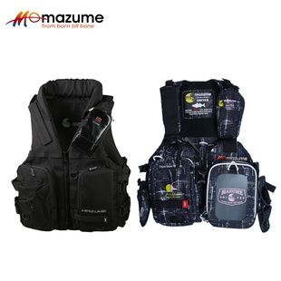 Mazume妈祖美多功能专业救生衣钓鱼马甲矶钓背心海钓服大浮力路亚