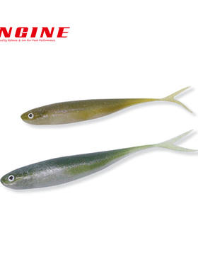 ENGINE日本引擎叉尾鱼软饵Like Five无铅倒钓钓组鲈鳜鱼路亚假饵