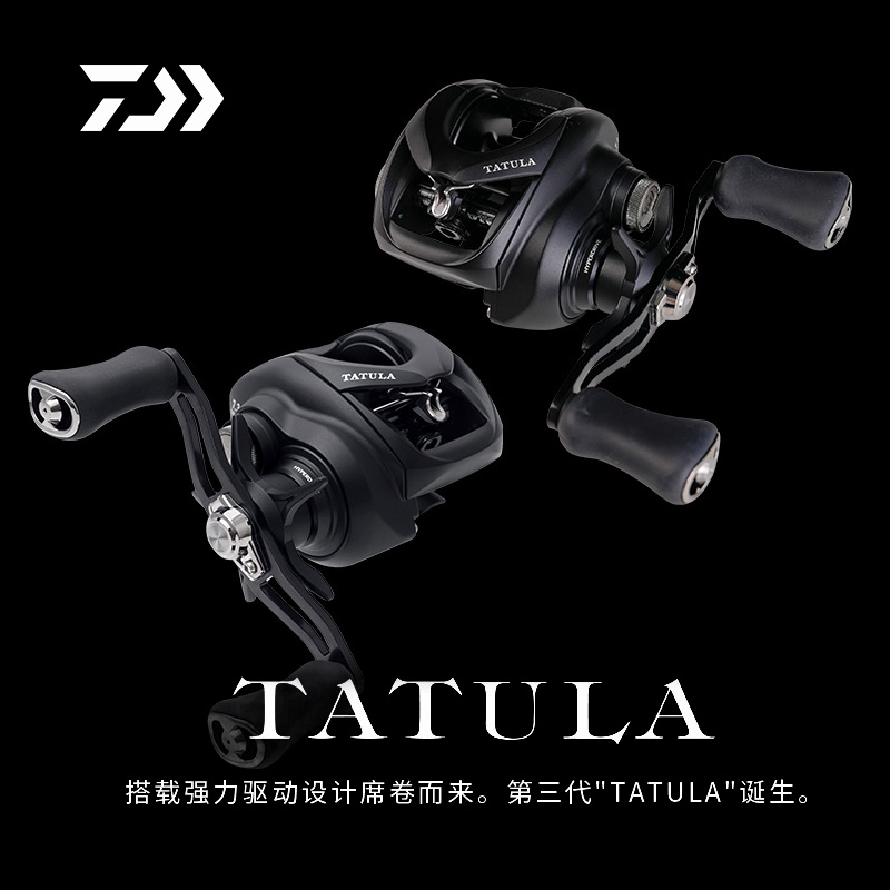 25款达瓦水滴轮蜘蛛DAIWA打黑蜘蛛达亿瓦远投大物鲈鱼黑坑路亚轮