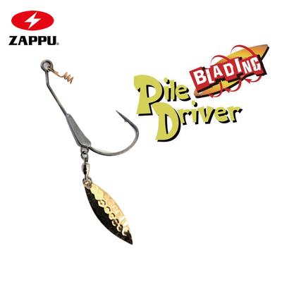 ZAPPU日本旋转亮片路亚钩
