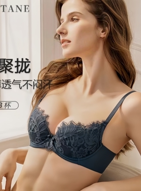 【断码特惠款】臻爱AB夹棉杯梧桐本色内衣小胸聚拢文胸WN848211