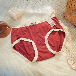 梧桐本色裁云系列中低腰平角裤 WM652005 进口超细旦纱线材质小裤