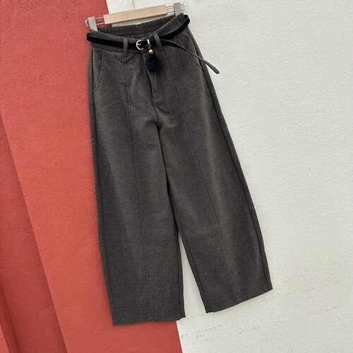 2026秋冬欧货Q FASHION JEANS酷希莱633牛仔休闲裤女三角标弯刀裤