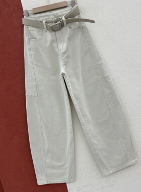 2026春款Q FASHION JEANS酷希莱61201牛仔裤女高腰显瘦弯刀裤长裤