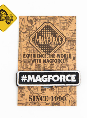 MAGFORCE麦格霍斯个性MP9113战术臂章士气章背包刺绣魔术贴logo贴