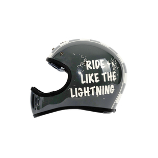 active region中国台湾AR纯色复古机车ins潮全盔街头涂鸦头盔男女