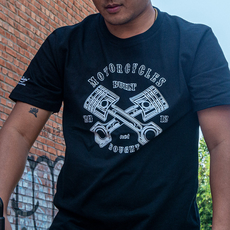 active region中国台湾AR潮机车复古骑士t恤男女半袖纯棉1004