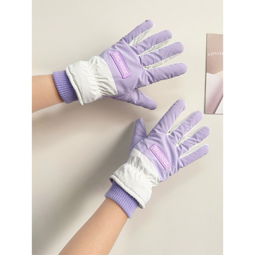 朋友滑雪手套bubu新款女