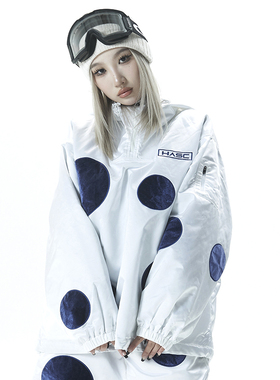 HASC Polka Dot 丝绒波点滑雪服