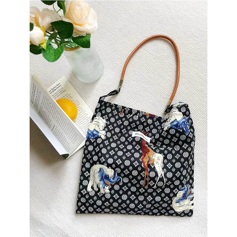 小李爱布包 | 手工自制欧美复古和风牛皮单肩斜挎女包百搭韩版