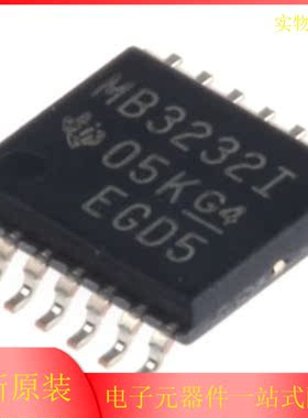 MAX3232IPWR 丝印MB3232I 贴片TSSOP16 RS-232线路驱动接收器芯片