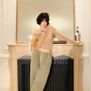 Forevercan2022秋冬 腿精系列 进口高支双纱原棉直筒时髦牛仔裤子