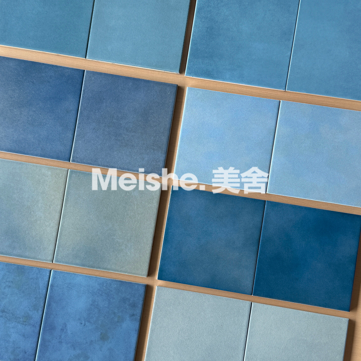 美舍 油画风瓷砖厨房卫生间阳台门厅餐厅地砖亮哑面仿古砖200x200