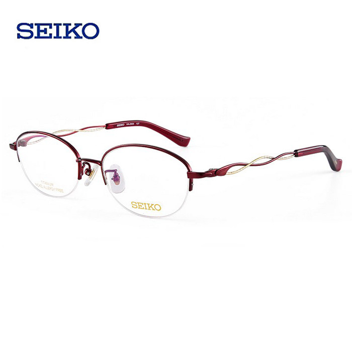 超轻钛材女士全框半框大小脸型多款型号可选近视眼镜框架