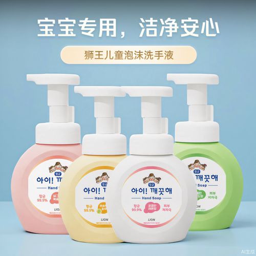 狮王儿童泡沫洗手液清洁清爽