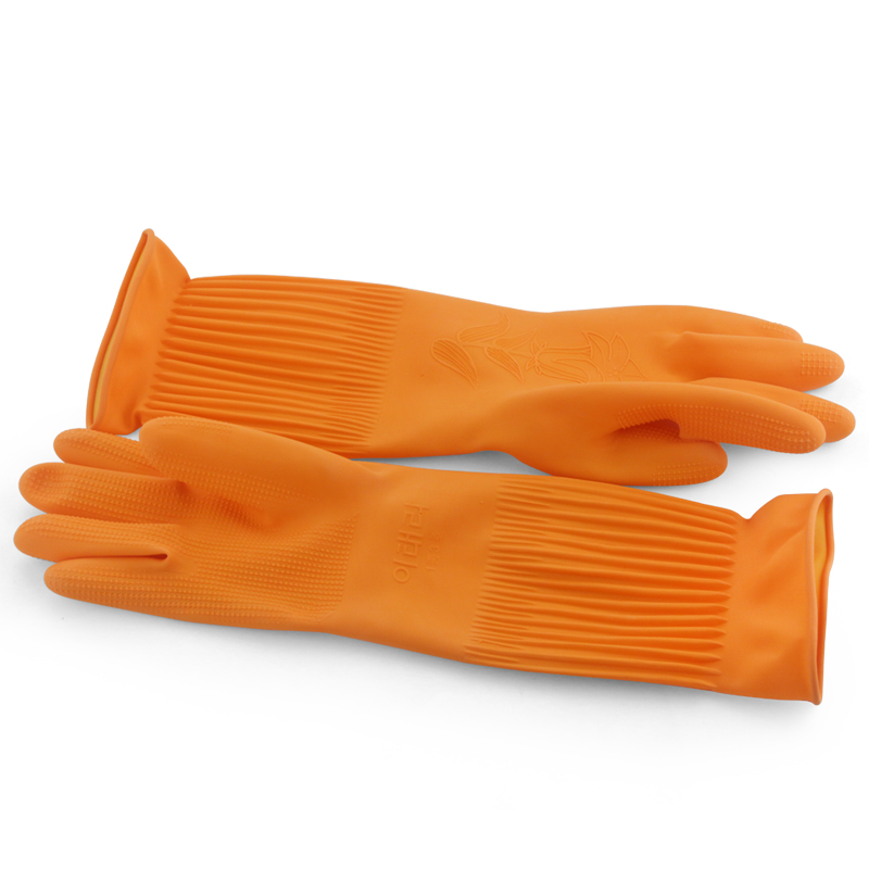 韩国进口正品清洁加长型胶皮手套