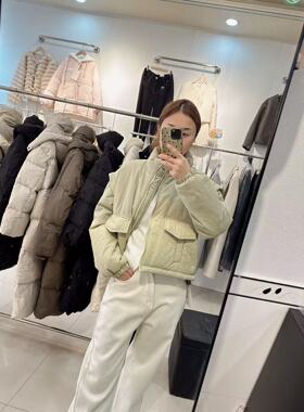 2025冬季新款韩版宽松加棉加厚短款PU皮质皮衣外套夹克上衣女潮