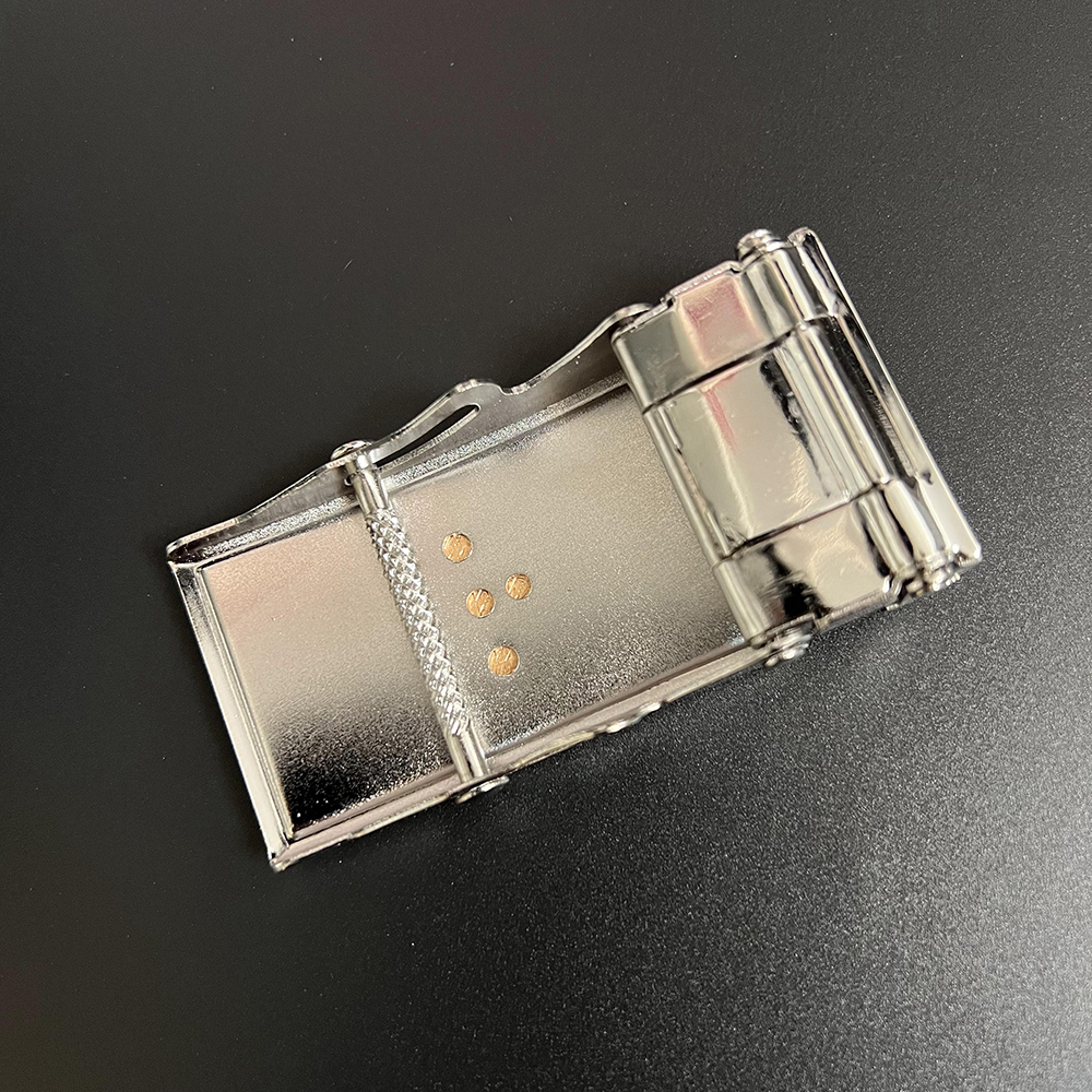 老式皮带铁合金滚轮自动扣腰带扣